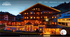 Desktop Screenshot of hotel-kristall.com