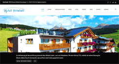 Desktop Screenshot of hotel-kristall.info