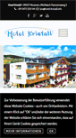 Mobile Screenshot of hotel-kristall.info